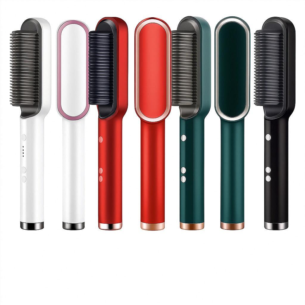 Cepillo plancha + Pinza rizadora | Combo 3 en 1